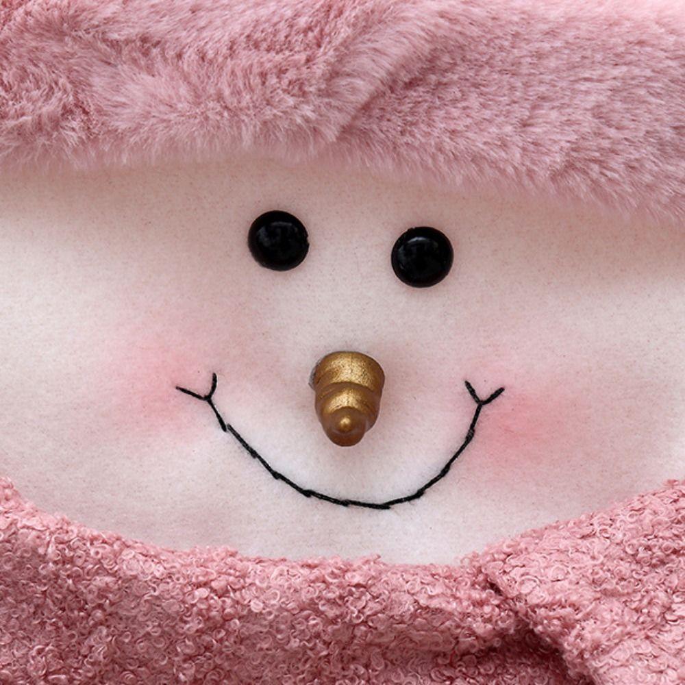 Large Capacity Pink Christmas Socks Decorative Christmas Children Candy Bags  Festival