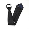Black Zipper-Free Lazy Blue Men And Women Business Dress Interview To Work Groom Wedding Korean Version Narrow Tie