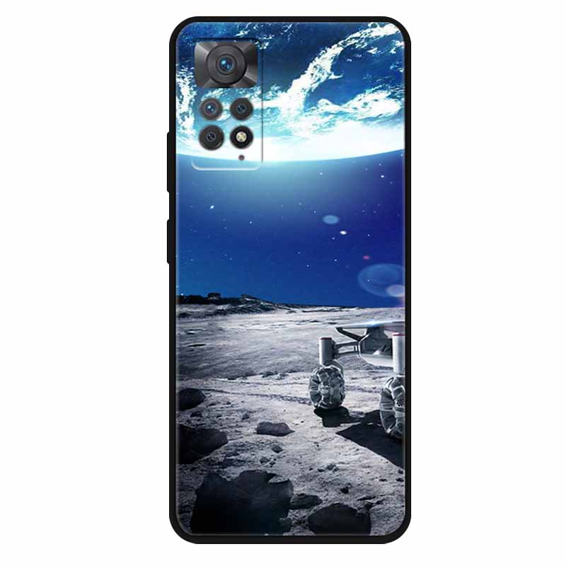 For Xiaomi Redmi Note 11 Pro 4G Case Soft Space Marble TPU Silicone Back Cover For Xiaomi Redmi Note 11Pro 4G Cases Bumper Shell
