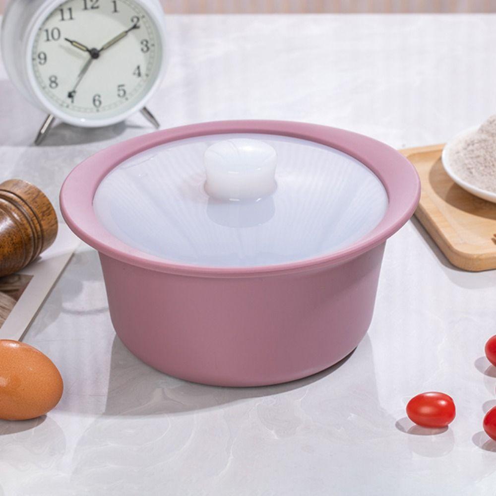 Heat-Resistant Microwave Steamer Bowl Fall-resistant Noodles Bowl Soup Bowl  Refrigerator