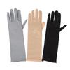 1Pair Mittens Sunscreen Driving Gloves Stretch Women Anti Uv Mid-Long Breathable Glove For Spring Summer Thin Gloves