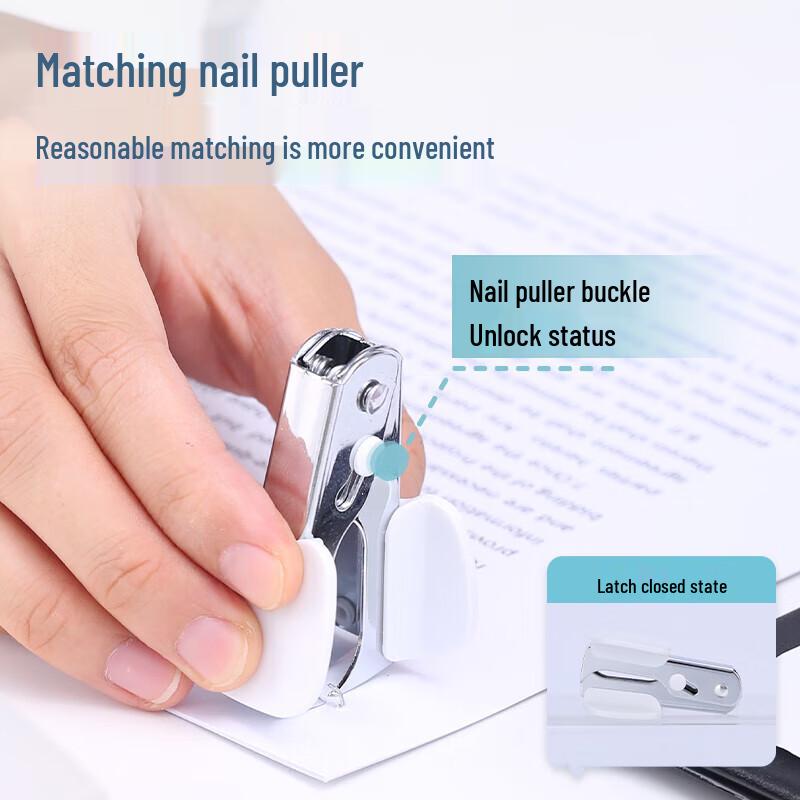 Deli No. 12 Stapler 3-Piece Set