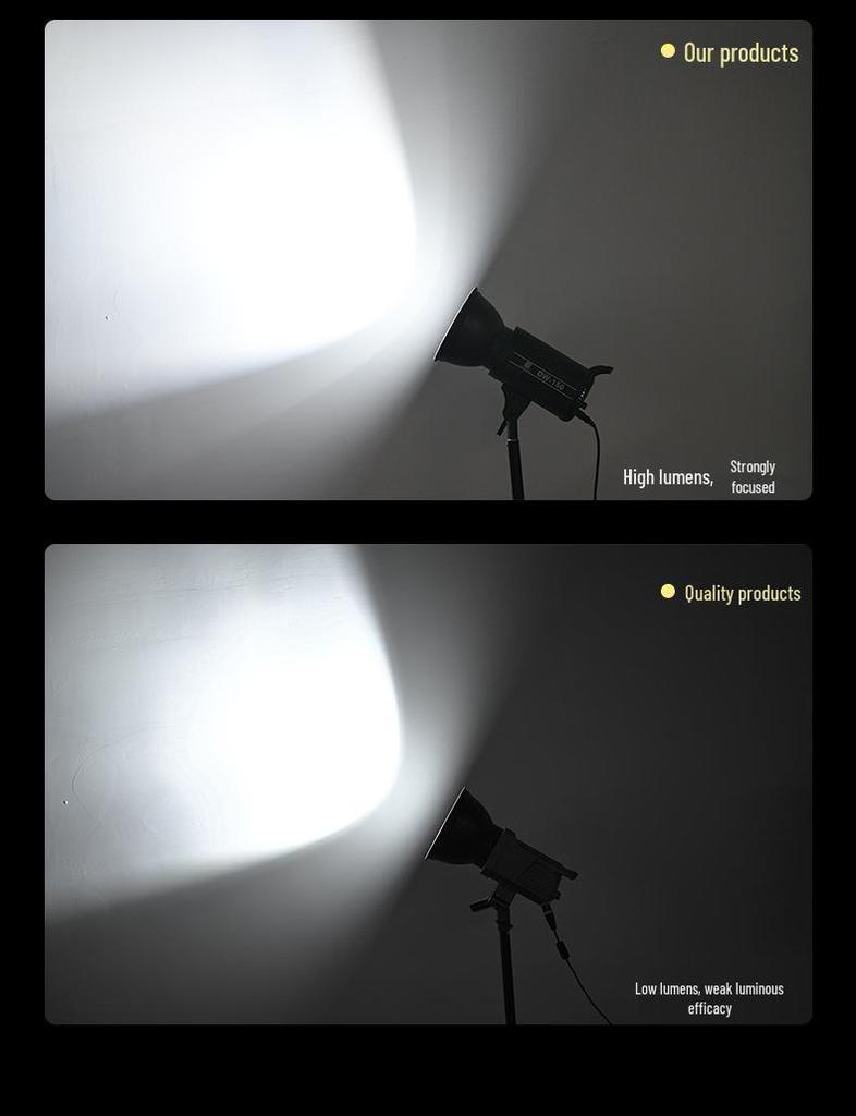 LED Live Broadcast Fill Light GL200D/GL300D - Constant Soft Light Lamp for Studio and Streaming Photography