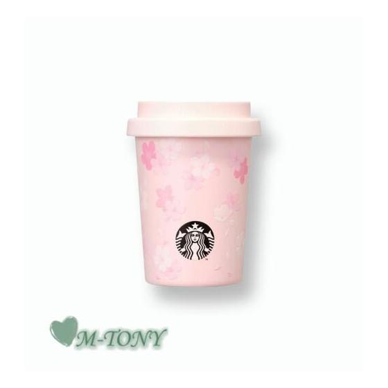 Starbucks Starbucks SS Blooming Quinten Slide Tumbler SAKURA237ml Overseas limited item/Not released in Japan/Starbucks/Tumbler/Starbucks