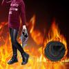 Vinter Flickor Faux Läderbyxor Plyschfoder Leggings Barn Skinny Varma