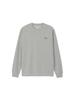 The North Face Long Sleeve Cut and Sew Back Square Logo Mix Size XL Tee, Gray/Gray,