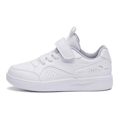 Velcro Non-Slip Lightweight Low-Top Skate Shoes Kids Sneaker White 332319982S-3