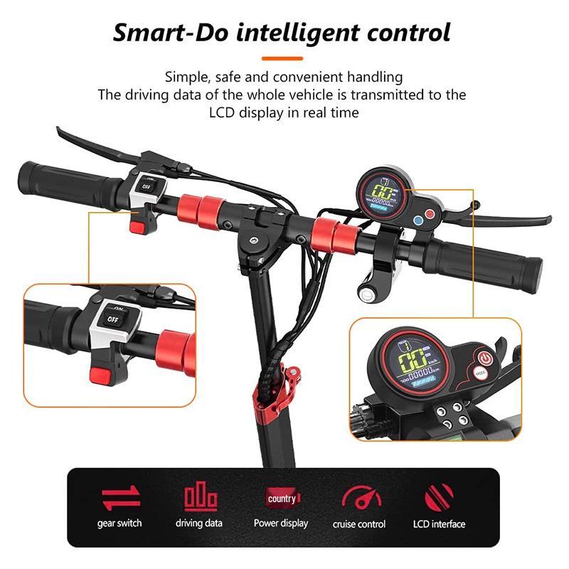 Manke MX14 Electric Scooter - Long Battery Life & Dual Suspension