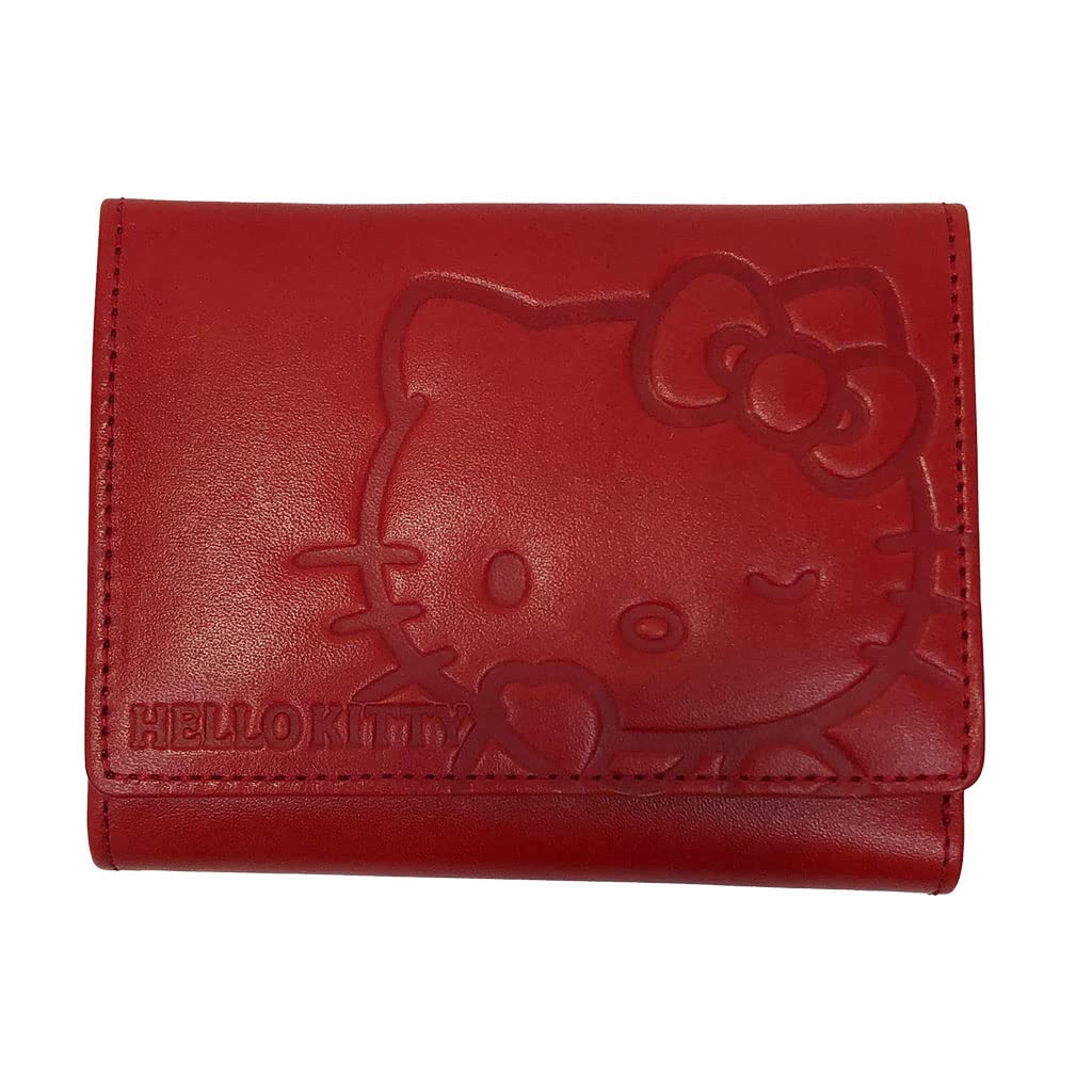 Yubi Hello Kitty Bifold Wallet Leather Wallet for Cute Small [Genuine Women, Wallet] 9H76-00-002