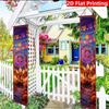Door Couplet Banner for Christmas 2pcs Traditional & Birthday