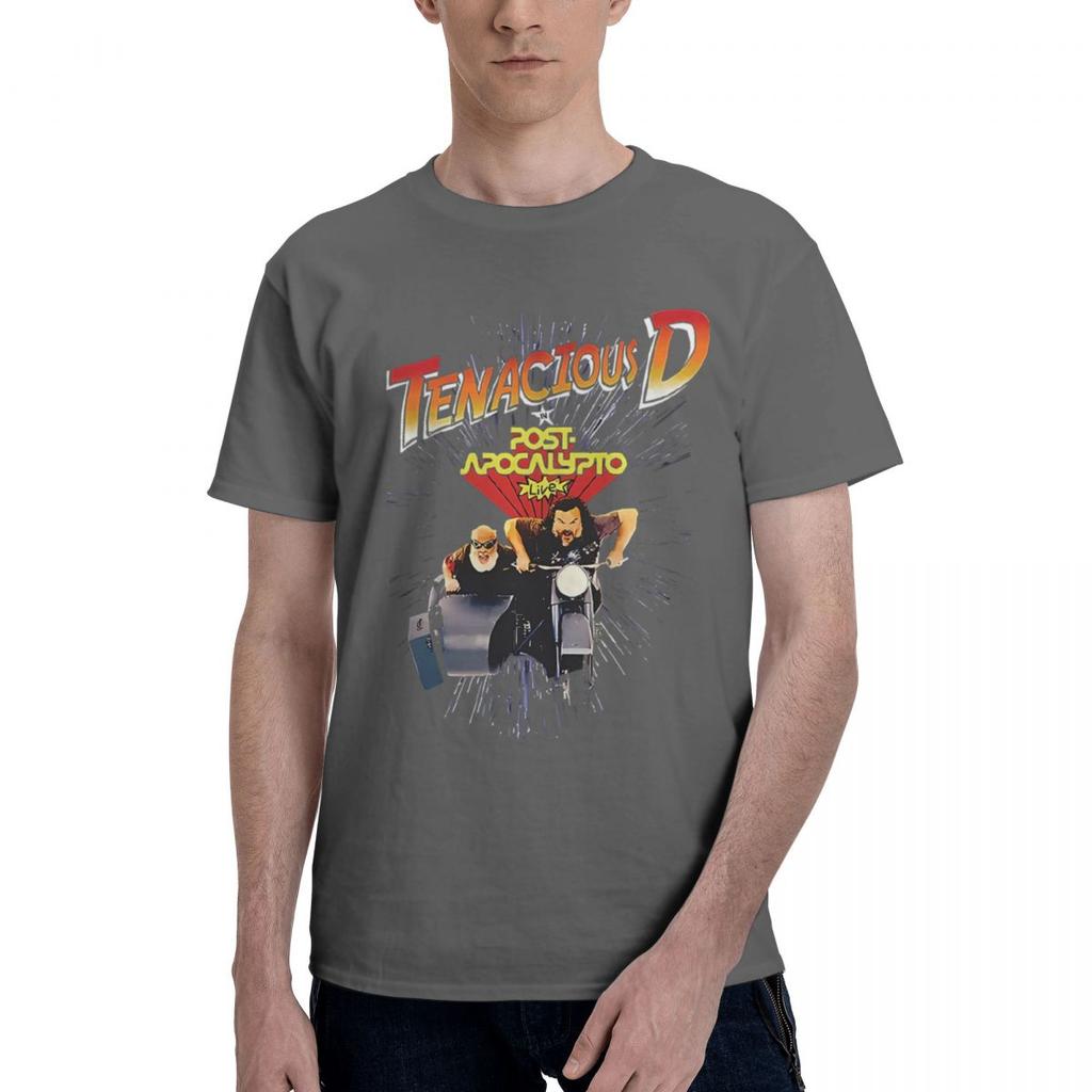 Tenacious D Motocyklové turné 100% bavlna Ležérní Prodyšné Pohodlné Tričko Vysoce kvalitní Pánské oblečení Tričko Pánské