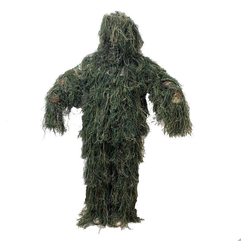 Shiaode Two-piece Woodland Ghillie Suit