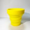 Portable Candy Color Silicone Folding Water Cup - Heat Resistant for Outdoor Use
