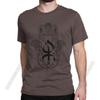 Unisexs TShirt Khamsa Amazigh Berber With Yaz Patterns Pure Cotton Tees Stylish Chic Symbol Of Luck T Shirts Crewneck Tops
