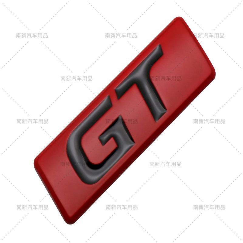 GT Car Stickers for Kia, Peugeot and Hyundai Modified Metal Car Stickers