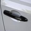 For Toyota Rav4 Rav 4 2019-2014 Car Carbon Style Black Exterior Door Handle Moulding Cover Trim Accessories Vehicle Decoration