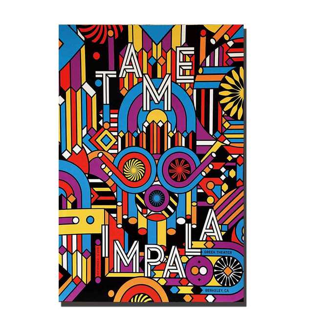 

Tame Impala выберите свою любимую обложку альбома, художественный декор, шелковый плакат с принтом, украшение для комнаты, картина, подарок, холст на заказ 21cm×30cm NoFrame