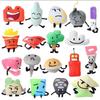 New Battle for Dream Island Plush Toy Stuffed Animal Soft Doll Plushie Figure Plant Number Letter Fries Kids Birthday Gifts
