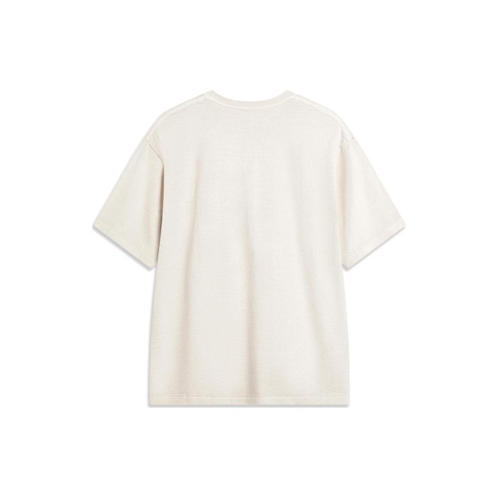 Li Ning Badfive Basketball Series T-Shirt Unisex Tops Moonlight-Gray AHST293-4