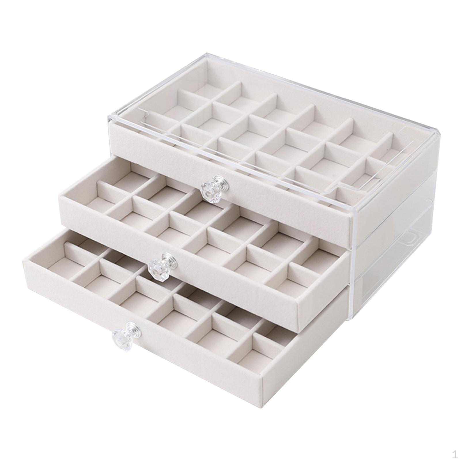 

Элегантное решение для хранения ювелирных изделий для женщин - ожерелье и органайзер бежевый