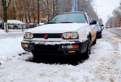 Winter Grille Cover Glossy for Volkswagen Golf 3
