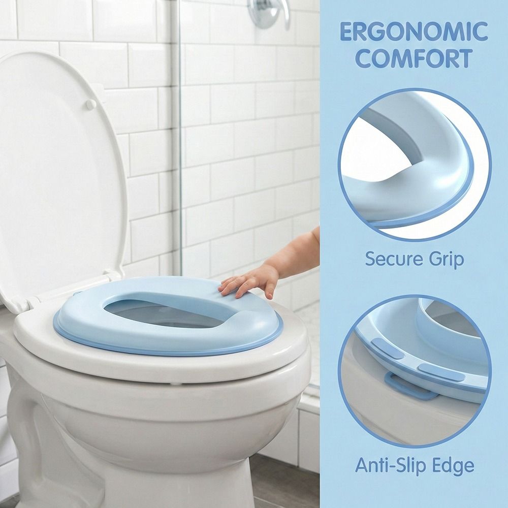 Non-Slip Baby Toilet Training Seat Portable Design Children Potty Chair Pad  Potty Training