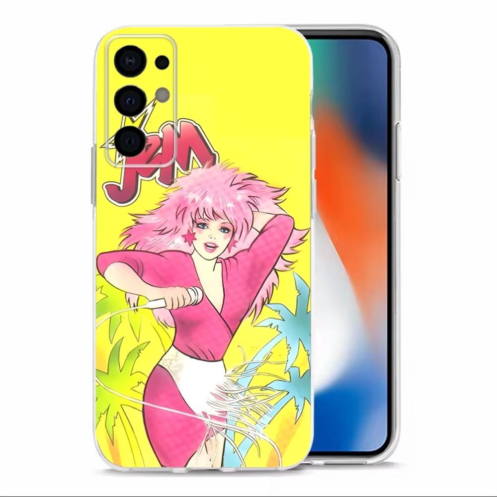 J-Jem And The Holograms Phone Case  For Samsung S30,S23,S21,S22,S20,Ultra,S20,FE,lite,S10,S9,S8,PIus Transparent Shell