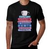 Watercolor Library Lovers Punny Books and Teacup TShirt Moisture Wicking Quick Dry Tee TShirt