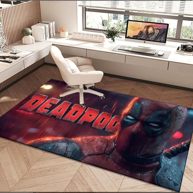 Dead-pool Area Rug Suitable for Indoor And Outdoor,Carpets for Playroom, Homes, Offices, Living Rooms,Home Decor,Christmas Fan Gift