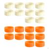 10 Pieces Candle Grippers Drip Protectors Holder Base Rings for Weddings Decor