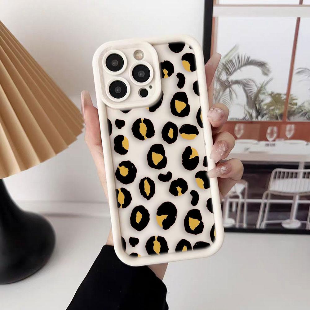 Leopard Print Pattern Phone Case For Samsung A13 A15 A16 A17 A22 A23 A25 A32 A33 A35 A51 A52 A53 A54 A55 A71 A72 Cover Case Capa
