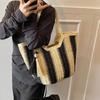 Large Capacity Bag Women's New Beach Seaside Vacation Shoulder Bag Fashion Tote Bag