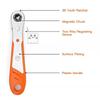 Mini 36 Tooth Ratchet Screwdriver Narrow Small Space Maintenance Operation Batch Head Socket L-shaped Turning Wrench
