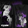 Gachiakuta T-Shirt Rudo Print Cotton Men Oversized Hip Hop Anime Short Sleeve Streetwear Male Clothing High Quality Short Sleeves