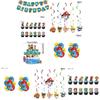 Paw Patrols Party Supplies Deluxe Birthday Decor Set With Balloons And Banners For Kids