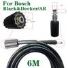 Car Washer Gun Extension Lance Wand For Bosch AR Blue Clean Black Decker Makita Michelin With Jet Spray And Turbo Nozzle