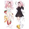 180cm Anime Giapponese Kaguya-sama: L'amore è guerra Fujiwara Chika Dakimakura Otaku Maschio Copricuscino Corpo Intero Federa Cuscino da Lancio Regalo