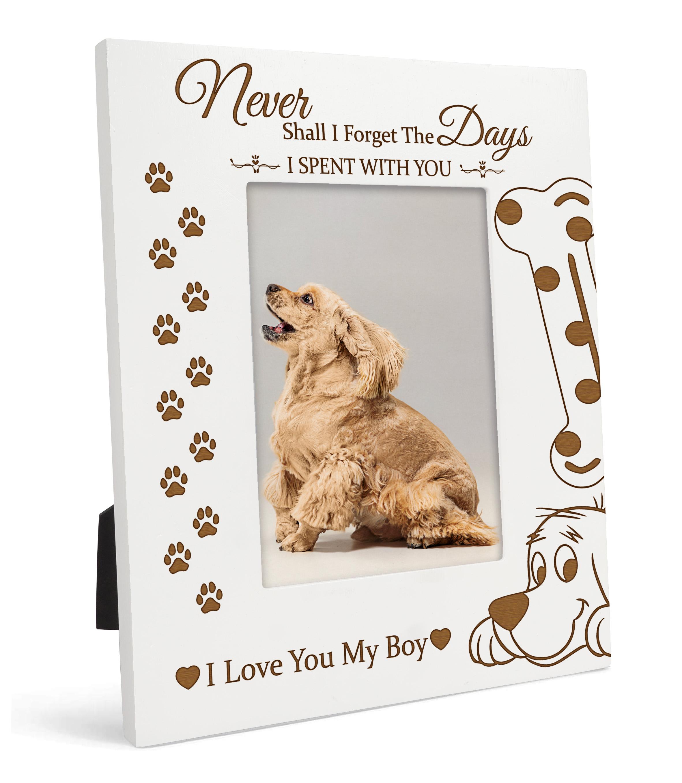 

Дорогий сувенір, зроблений з любов’ю, настільна фоторамка з гравіюванням, дерев’яна, я ніколи не забуду ці дні, цитати, біла фоторамка 4x6 Inches Vertical білий