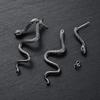 Detachable Snake Earrings: Hip Hop Halloween Dark Studs for Women