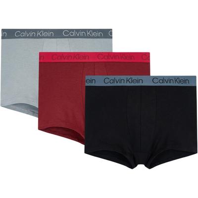 Comfortable Waistband Letter Print Simple Underwear 3-Pack Men Underwear NP2526O-OHZ