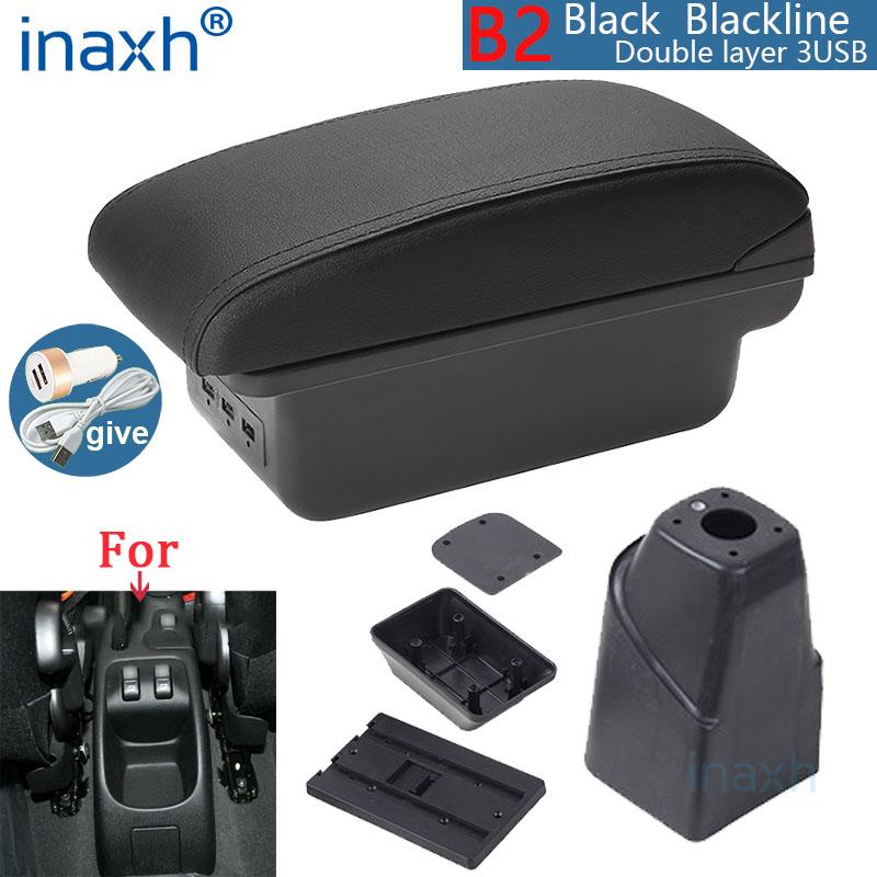 For PEUGEOT 206 Armrest Interior Parts 2017 Car Armrest Box Retrofit Parts Storage Box Car Accessories Interior