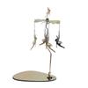 Gold/Silver Rotating Candlestick Stainless Steel Tealight Holder Rotary Candle Holder  Party