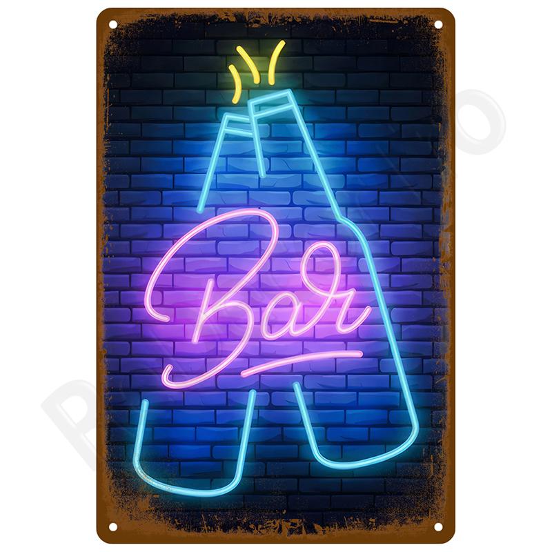 Retro Borden Poster Metalen Bord Muurkunst Muurschildering Kamer Huis Decoratie Decor Vintage Blikken Bord Mancave Uithangbord Bar Garage Bord Bar