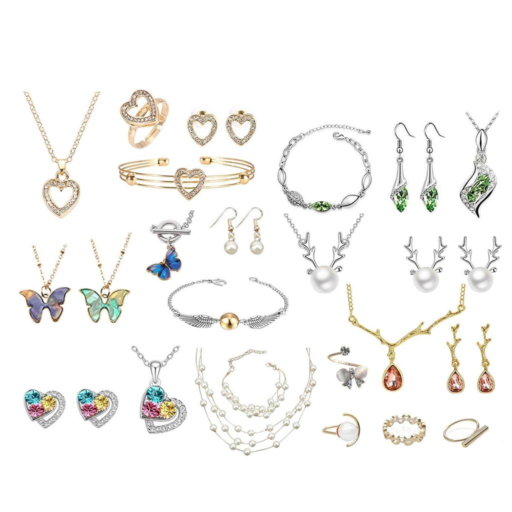 2025 Christmas Advent Calendar 24 Days Necklace Bracelets Christmas Charm Calendar For Women Girls Wife Holiday Birthday