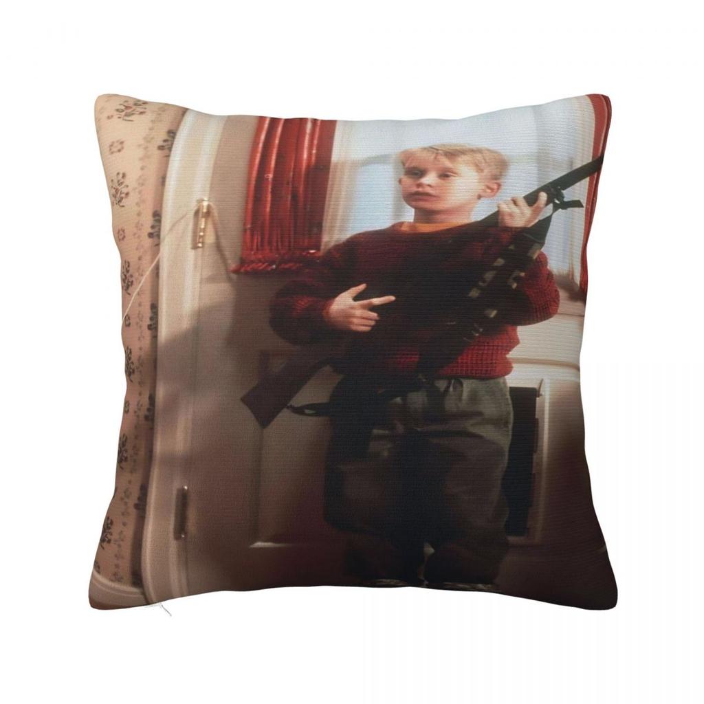 Movie Home Alones Pillow Cover Christmas Morden Pillow Case For Living Room Chair Cushion Cover Soft Graphic Pillowcases Gift