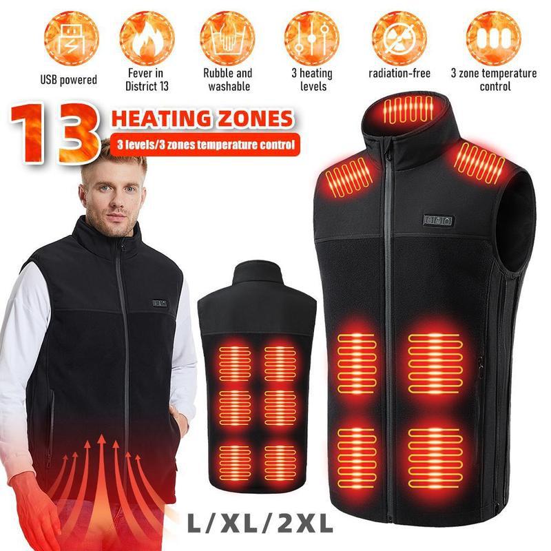 E 60557 Usb Heated Fleece Vest Smart Thermostat