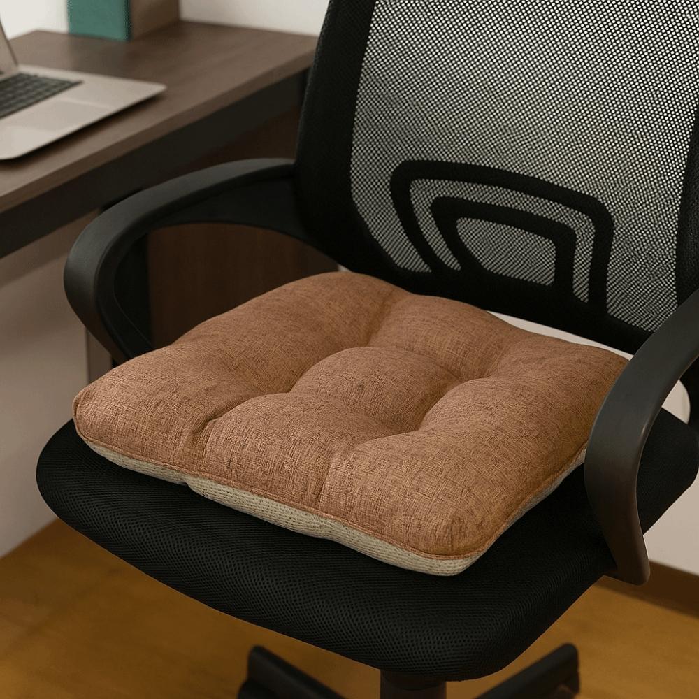 Solid Color Seat Cushion Thickened Sofa Cushion Multipurpose Chair Mat  School