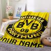 1pz Coperta in Flanella con Nome Personalizzato e Motivo di Dortmund Adatta a Tutte le Stagioni per Arredamento Casa Calore e Comfort Regali Regalo Festivo_lx