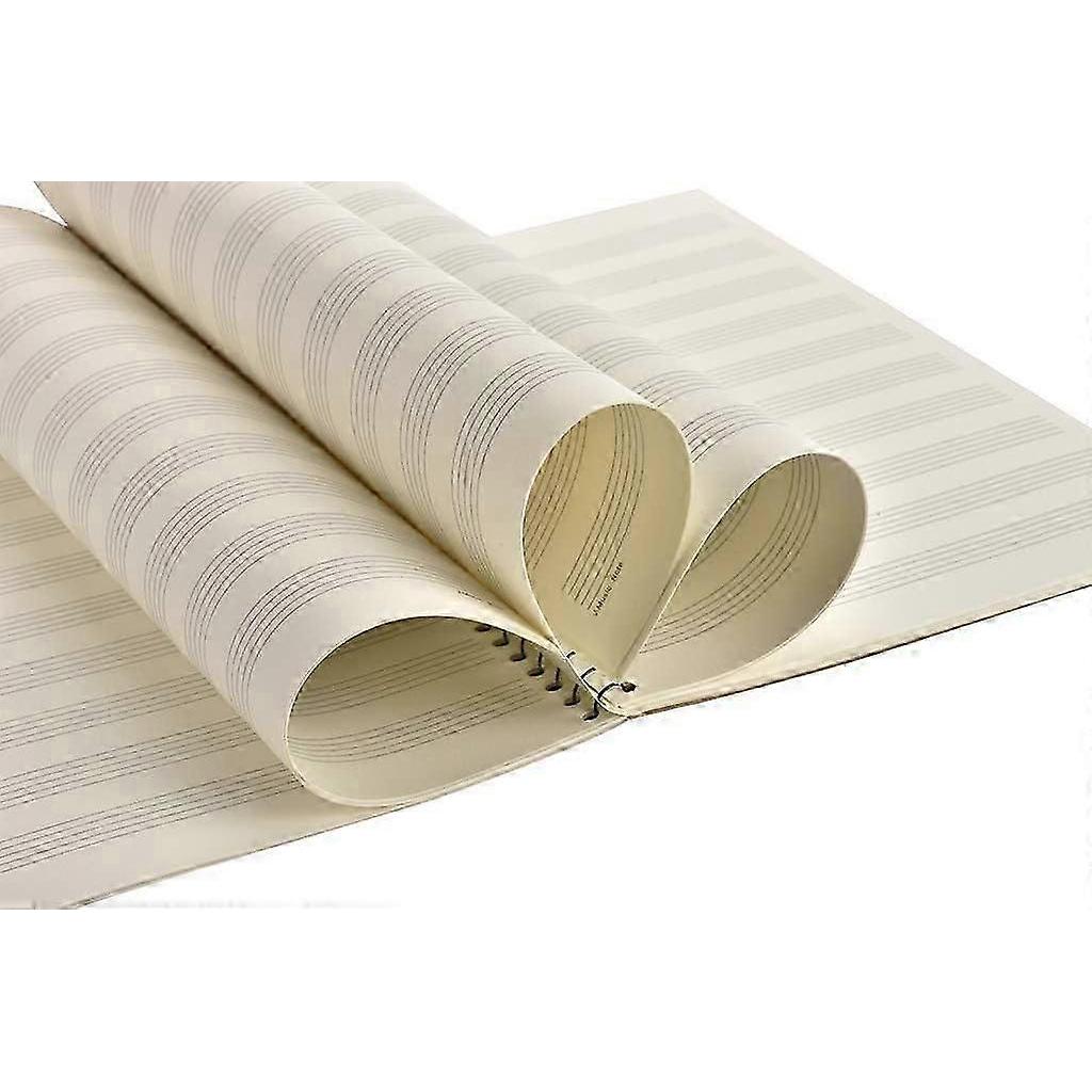 Quaderno per Composizione Musicale Vuoto con Pentagramma, 50 Pagine, 26x19 cm