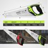 14in Pro Hand Saw, 11 TPI Fine-Cut Soft-Grip Hardpoint Handsaw Perfect for Sawing, Trimming, Gardening, Pruning & Cutting Wood, Drywall, Plastic Pipes